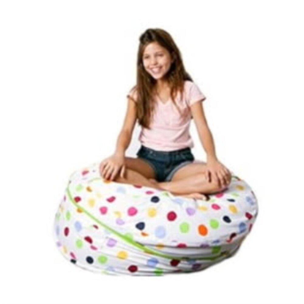 SMART Wallaby 2 Sizes in 1 Stuffed Animal Storage Bean Bag Chair Cover